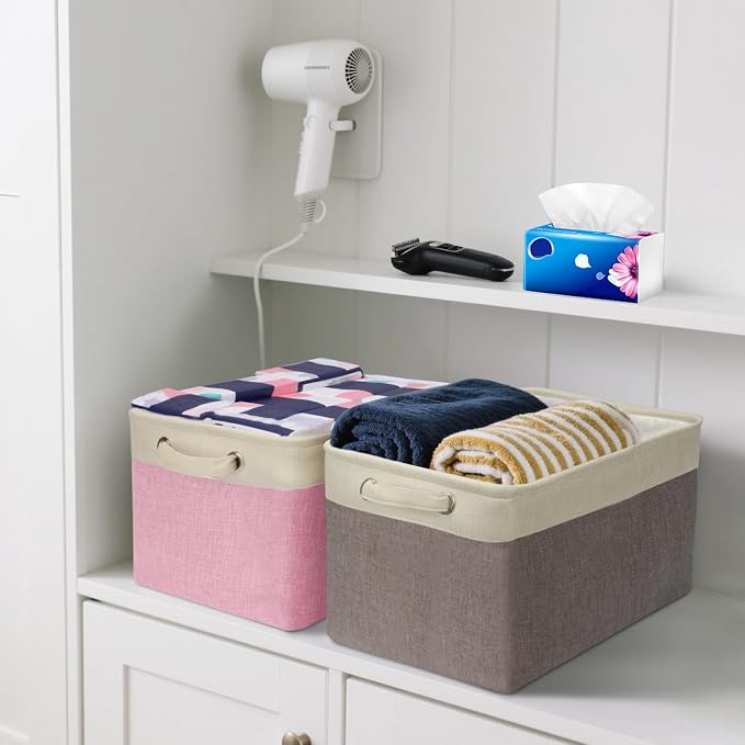 BALEINE 1 Pack Fabric Closet Storage Bins - Image 7