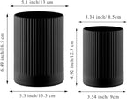Kyraton Cooking Utensils Holder 2pcs, 360° Rotating Heavy Duty Plastic Kitchen - Image 2