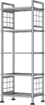 GIOTORENT 5-Wire Standing Storage Shelf, Metal Shelving Unit Pantry Rack by GIOTORENT