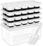 DOQAUS Ice Cube Tray with Lid and Bin by DOQAUS