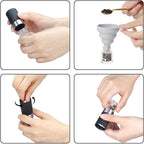 VEVOK CHEF Mini Salt and Pepper Grinder set - Image 6