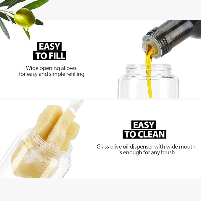 Aelga Olive Oil Dispenser Bottle - Image 3