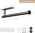 Paper Towel Holder, Improved Premium Paper Towel Holder Under Cabinet, - Image 4