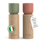 LARS NYSØM Wooden Salt and Pepper Grinder Set Manual by LN