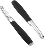 Premium Stainless Steel Swivel Vegetable and Fruit Peeler, Ergonomic Non Slip - Image 3