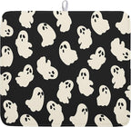 Halloween Ghost Dish Drying Mat 16X18 Inch Spooky Halloween Drying Mat by Kawani