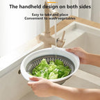 Collapsible Colander and Strainer, Silicone Strainer Colanders & Food Strainers - Image 5