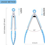MSY BIGSUNNY Kitchen Food Tongs - Image 2