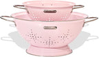 Metal Colander 2 Pack, Strainer Bowel by Unknown