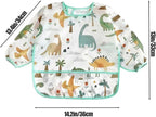 PandaEar 5 Pack Baby Long Sleeve Bibs| Waterproof Full Sleeve Bib - Image 3