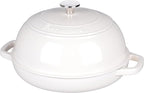 VORRINGARD Enameled Cast Iron Dutch Oven Pot - Image 4
