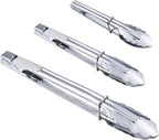 HINMAY Stainless Steel Kitchen Tongs Set Metal Cooking Tongs by HINMAY