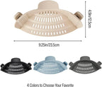 Silicone Pot Strainer, Emptycolor Adjustable Clip On Strainer - Image 2