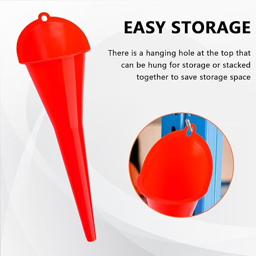 3-Pack Long-Neck Oil Funnels, Gas & Transmission Fluid - Image 4