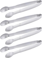 HINMAY Sugar Tongs 4-Inch Mini Serving Tongs Stainless Steel Appetizer Tongs by HINMAY