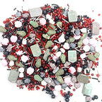 Sprinkles I 3.5 oz I Red And Black Sprinkle I Skull Bloody I Cake Cupcake Toppers Cookie Dessert Decorations - Image 4