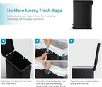 Home Zone Living 4 Gallon Slim Kitchen Trash Can - Image 5