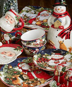 Certified International Magic of Christmas 16 oz Snowman Mugs – Festive Holiday Cups with Whimsical Winter Animal Scenes – Perfect for Coffee, Cocoa, Tea & Christmas Cheer! | (Pack of 12) - Image 2