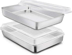 E-far Stainless Steel Baking Pan by E-far