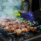 Comsmart BBQ Gloves, 1472 Degree F Heat Resistant Grilling Gloves Silicone - Image 6