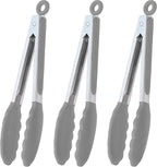 HINMAY Locking Kitchen Tongs by HINMAY