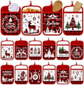Jingmore 12 Pcs Christmas Pot Holders with Pocket Red Buffalo Plaid Gift by Jingmore