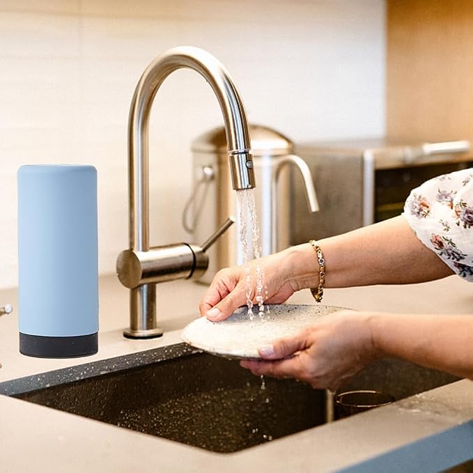 Dish Soap Dish Dispenser, Silicone Squeeze Washing Up Liquid and Hand Soap - Image 3