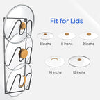 ORLESS 2 Pack Pot Lid Organizer Rack - Image 7