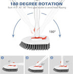 SetSail Tile Tub Scrubber Brush 3-in-1 Shower Scrubber - Image 3