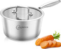 LOLYKITCH Tri-Ply Stainless Steel 2.5 QT Saucepan by LolyKitch