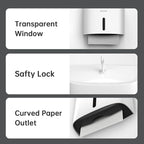 Paper Towel Dispenser, Large Capacity Wall Mount Tissue Dispensers - Image 2
