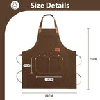 Apron for Men Women, Chef Apron - Image 2