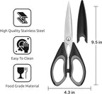 Kitchen Scissors All Purpose 3 Pack - Image 5