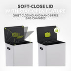 Simpli-Magic Infinity Edge 60 Liter / 16 Gallon Rectangular Hands-Free Extra - Image 5
