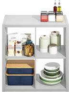 Furinno HERMITE Kitchen Island, 4-Cube Coffee Bar, Extra Thick Kitchen Storage - Image 5