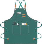 OUNLEN Chef Apron for Men Women Canvas Aprons by OUNLENAPRON