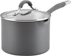 Circulon Radiance Hard-Anodized Nonstick Saucepan, Durable Nonstick Cookware by Circulon
