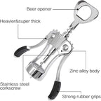 Foho Best Wing Corkscrew Wine Bottle Opener Luxury Waiter Corkscrew - Image 2