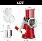 Cambom Rotary Cheese Grater Hand Crank Cheese Shredder - Image 5