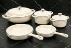 Nonstick Enameled Cast Iron Cookware Set by QuliMetal