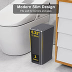 N. NETDOT 3 Pack Small Trash Can - Image 2