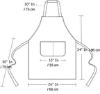 Art Aprons for Painting Pottery Ceramics, Mens Women Kitchen Cooking Aprons - Image 8