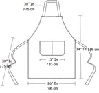Art Aprons for Painting Pottery Ceramics, Mens Women Kitchen Cooking Aprons - Image 7