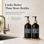 Glass Soap Dispenser for Kitchen Sink and Bathroom - Image 5