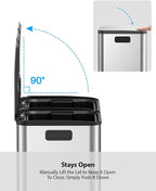 Lovewind Dual Trash and Recycling Bins - Image 6