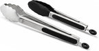 Silicone Tongs for Cooking Heat Resistant Kitchen Tongs Stainless Steel Cooking by Unknown