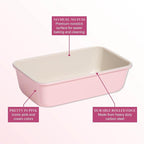 Paris Hilton Nonstick Carbon Steel Bakeware Collection, 9-Inch x 5-Inch Loaf Pan - Image 5