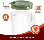 Tribello 2-Pack 1-Gallon Plastic Pitchers - Image 4