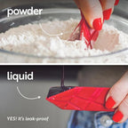 POLYGONS - Original Flat 3-in-1 Folding Measuring Spoons | 2 Spoons fold into 6 - Image 3