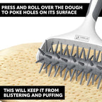 Orblue Pizza Dough Docker, Pastry Roller - Image 2